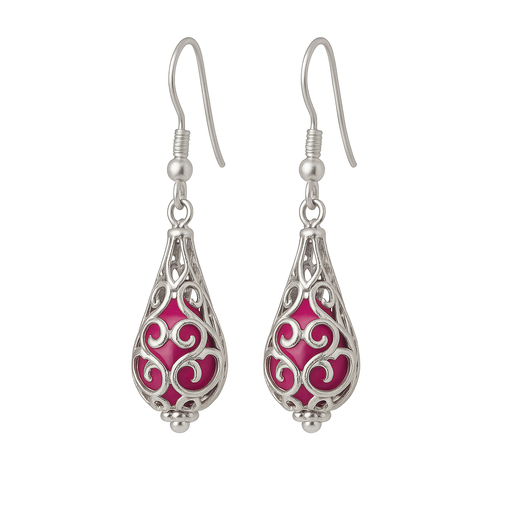 Heartbound Agate Earrings