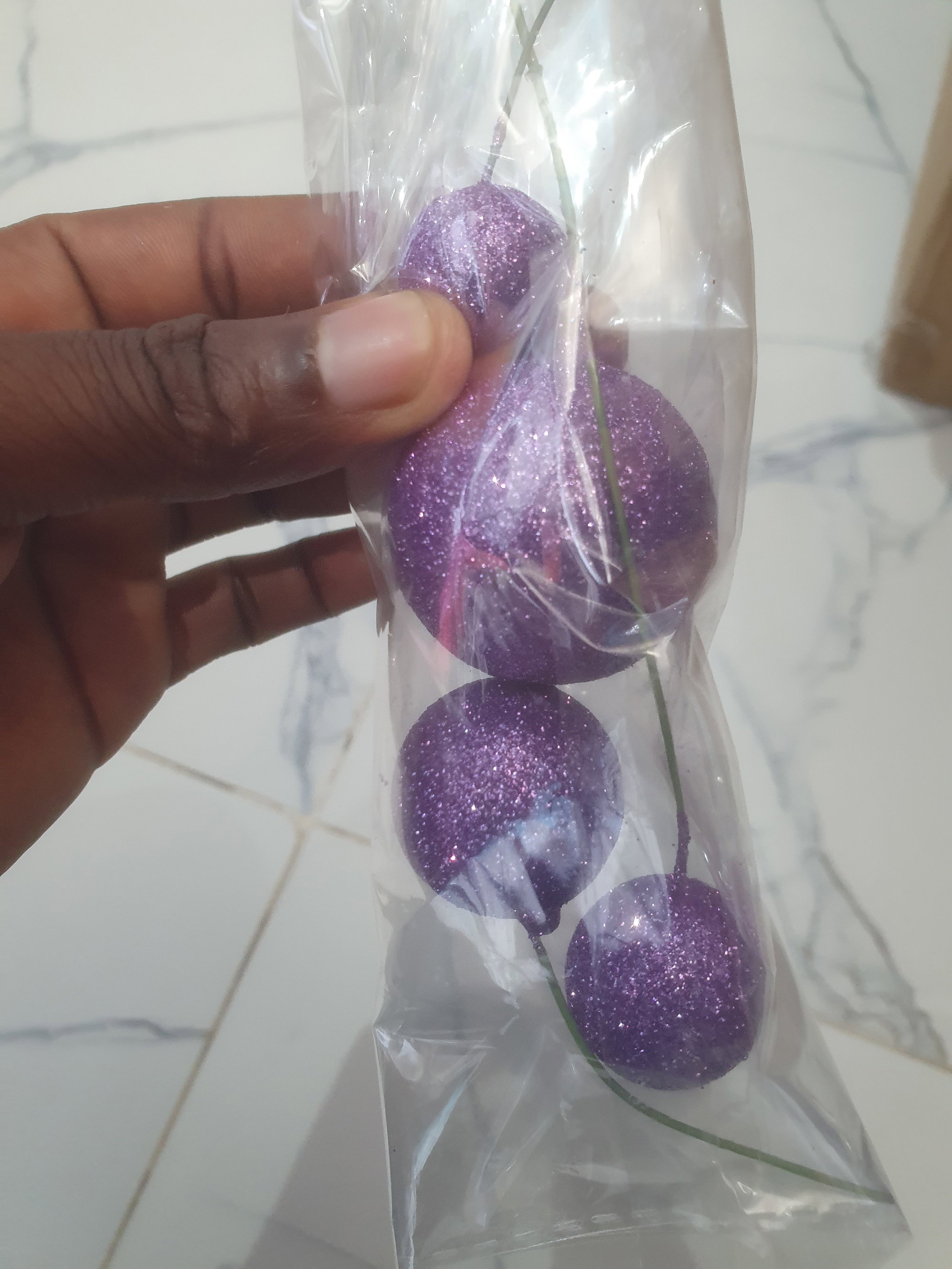 Bolas decorativas Cor Diversos 4pcs _3