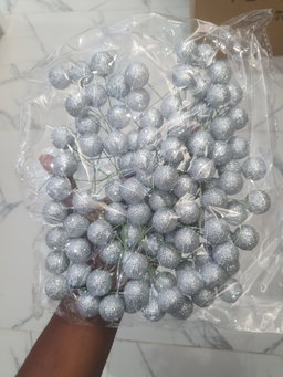 Bolas decorativas com brilho Cor Diversos 100pcs