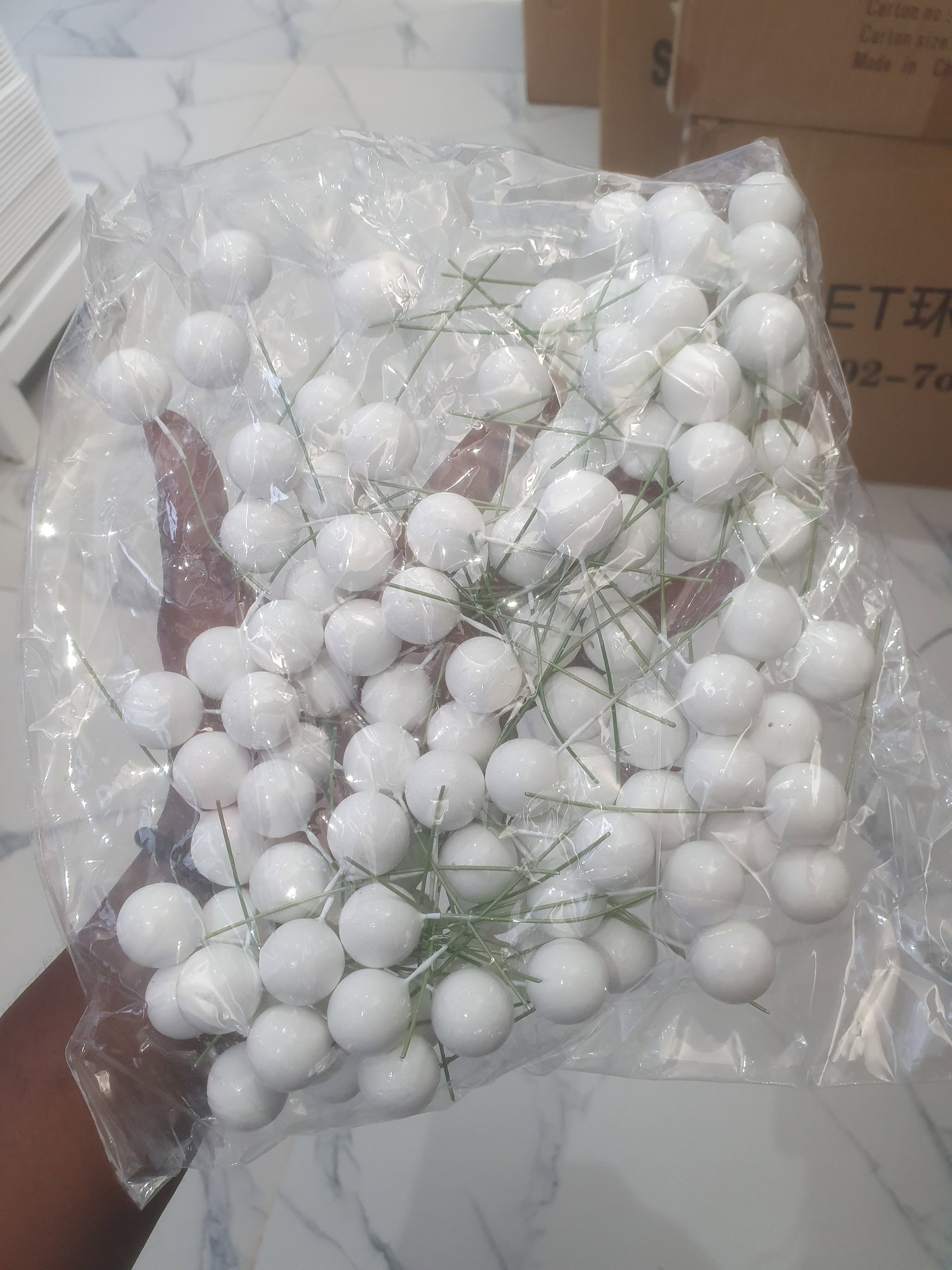 Bolas decorativas Cor Diversos 100pcs_4