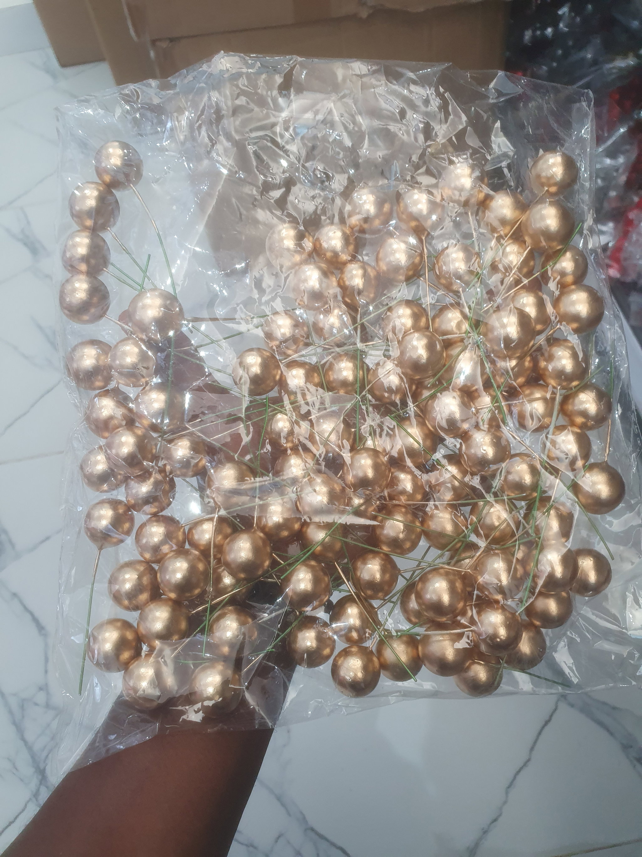 Bolas decorativas Cor Diversos 100pcs_2