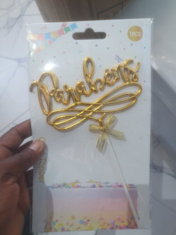 Cake Topper Party Time 3D