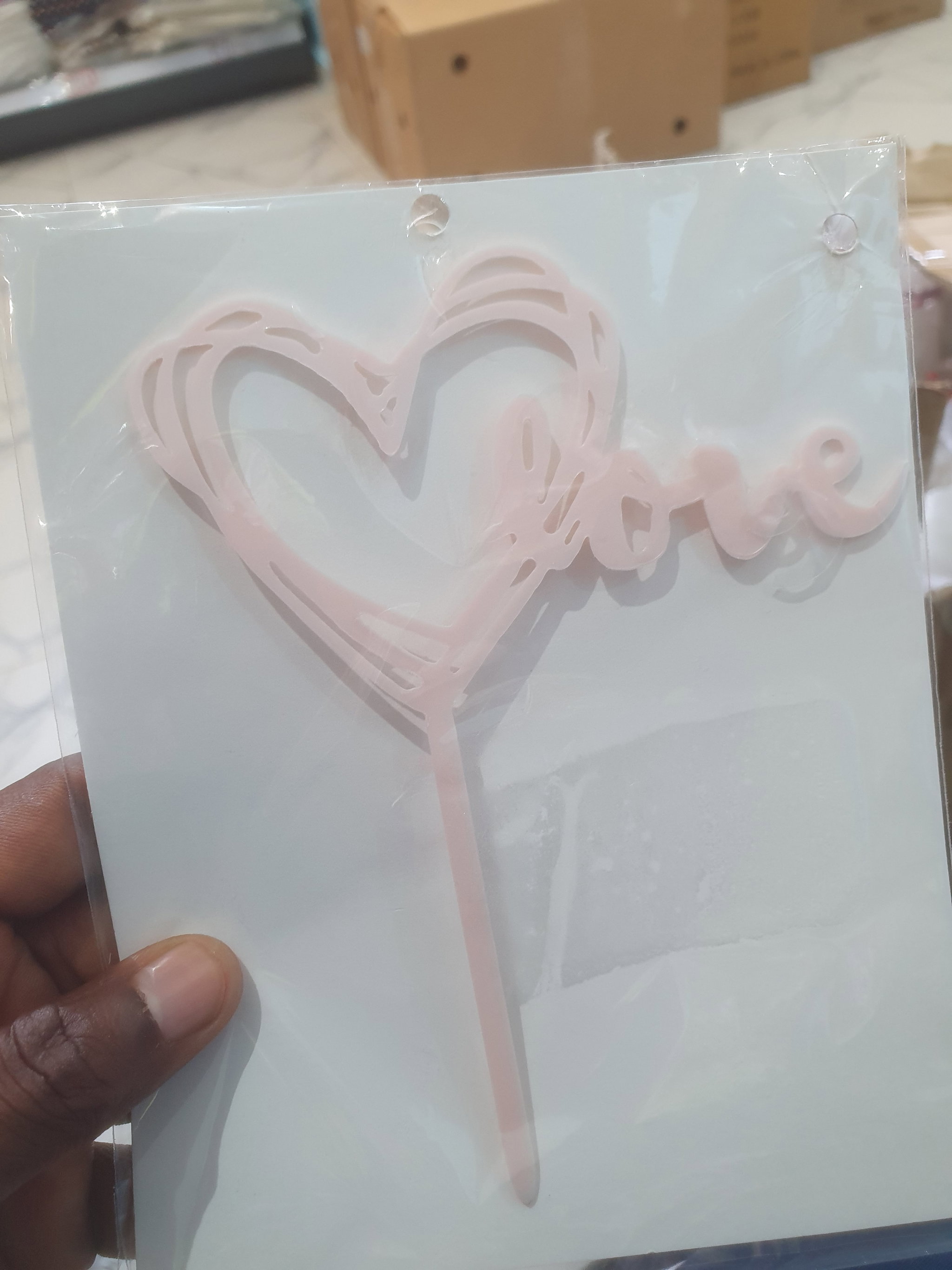 Cake Topper Love_3