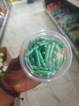 Cápsula Comestíveis Cor Diversas pote 5oz