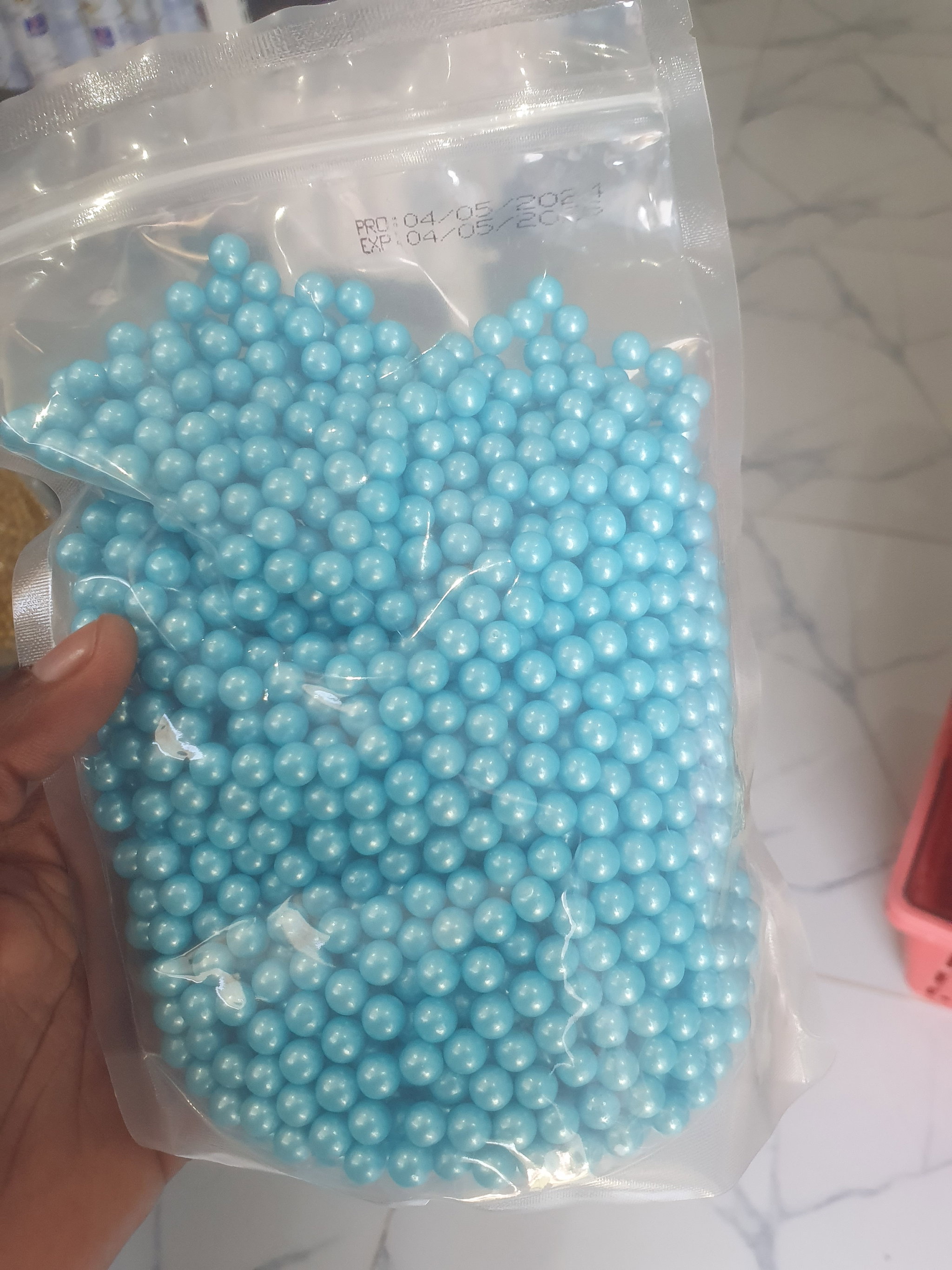 Pérolas Comestíveis Cor Diversas embalagem 500g_7