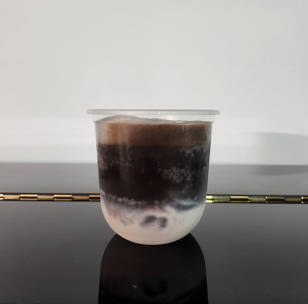 Hojicha latte