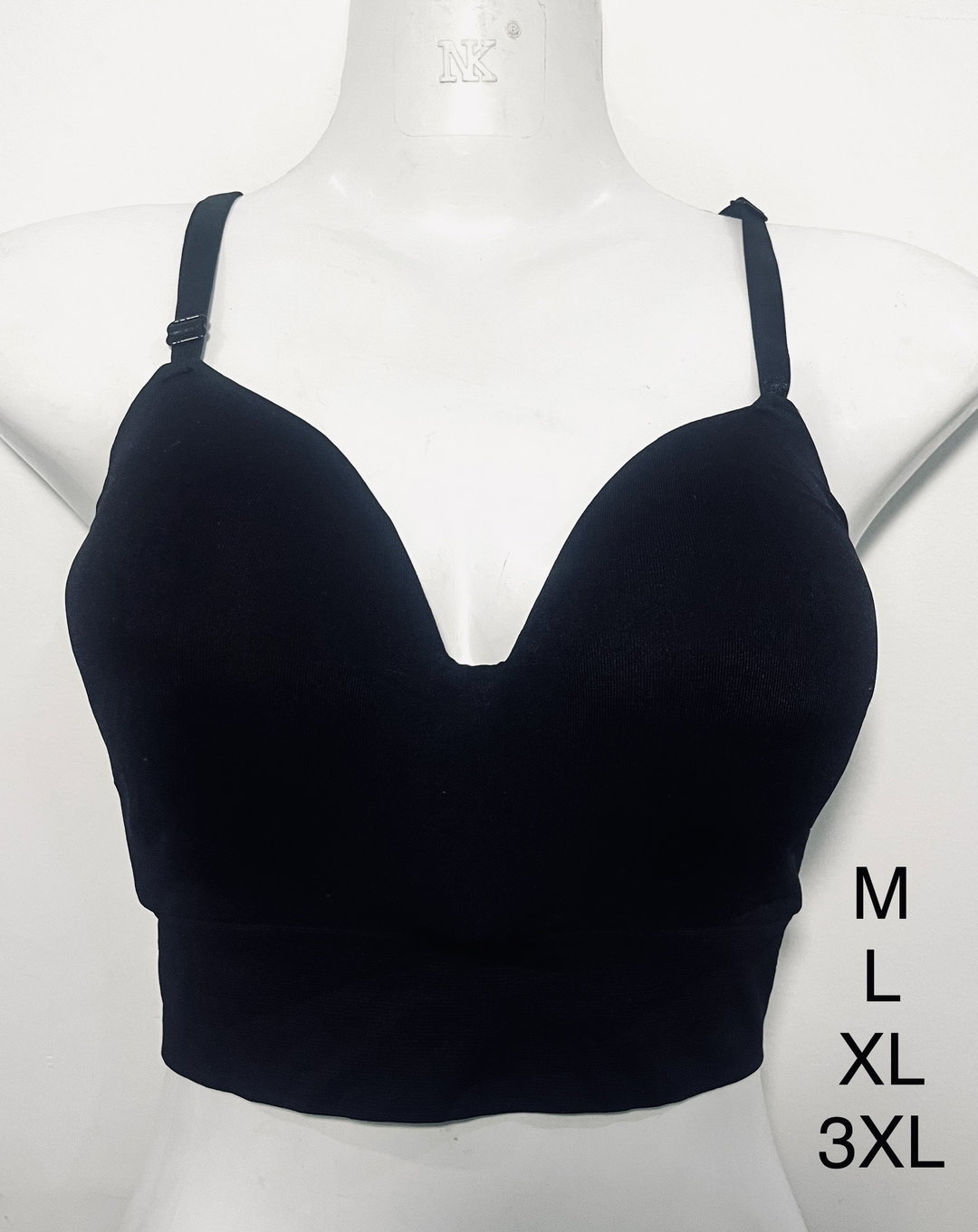 Soutien-Gorge confort Cotton Noir