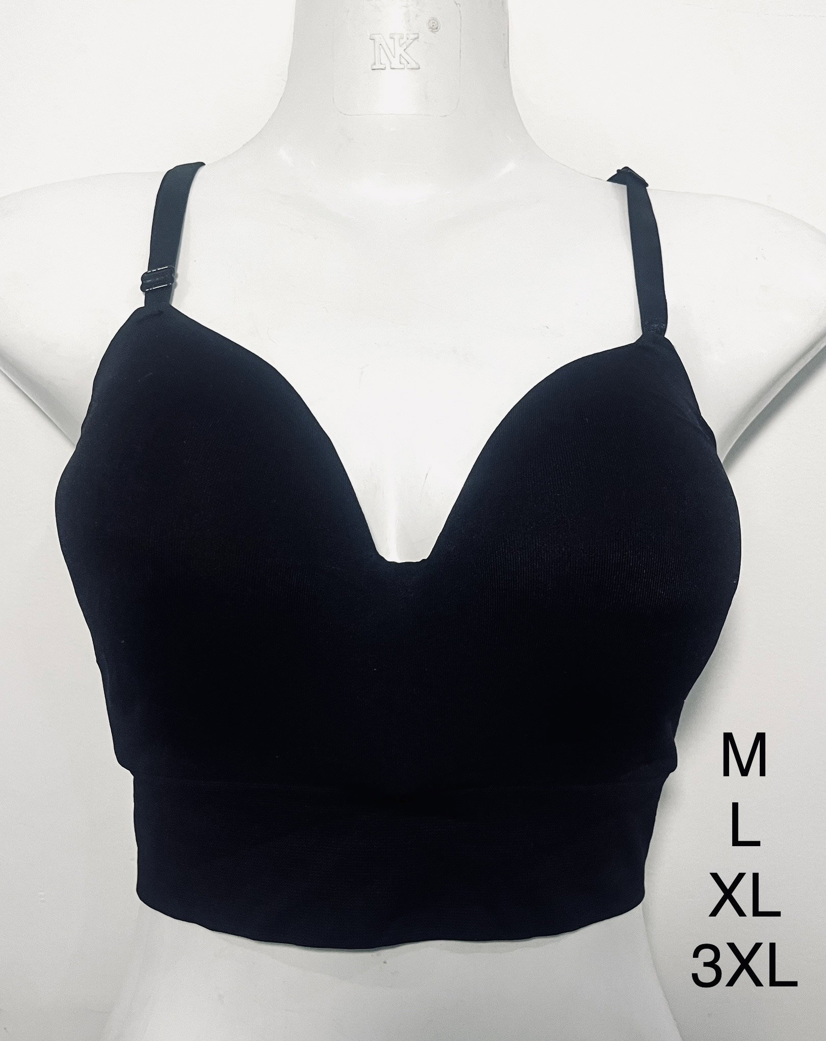 Soutien-Gorge confort Cotton Noir_0