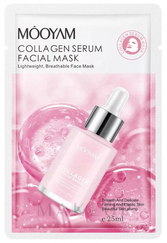 Masque tissu au collagène pour visage