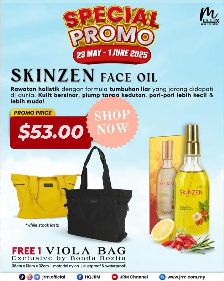 Skinzen Face Oil by JRM Bonda Rozita