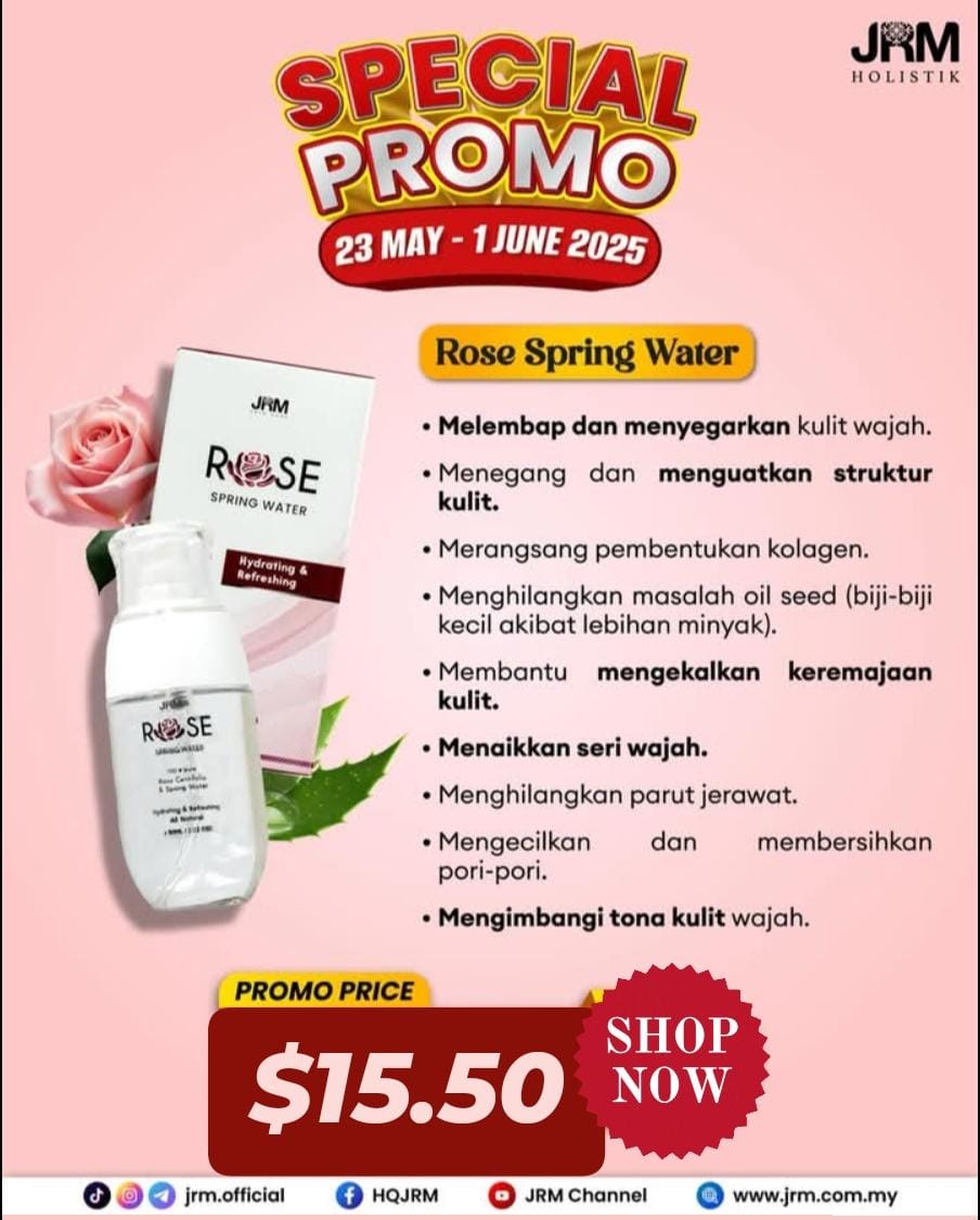 Holistik Rose Spring Water by JRM Bonda Rozita_0