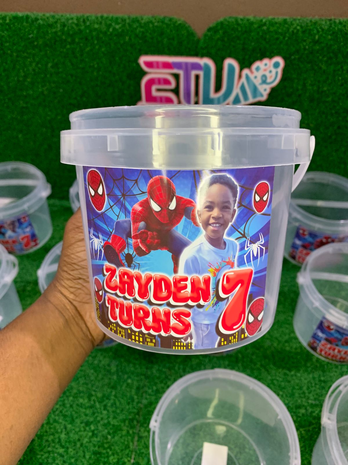  CLEAR PARTY BUCKETS (EMPTY)  _1