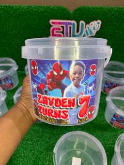  CLEAR PARTY BUCKETS (EMPTY)  