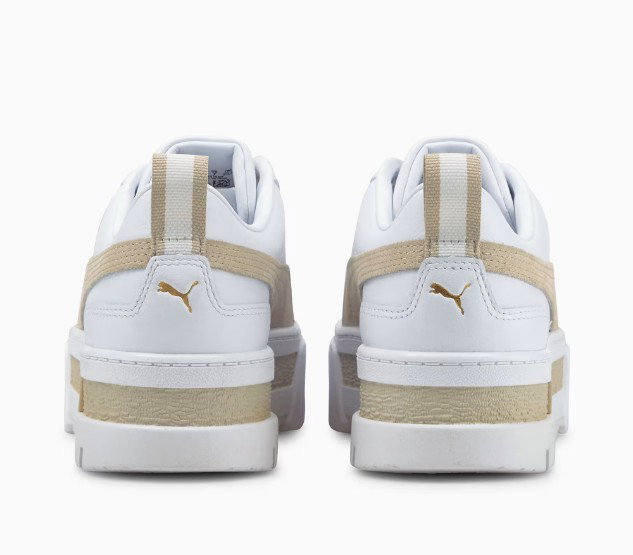 Puma Mayze Leather White "Brown"_2
