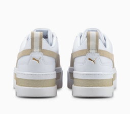 Puma Mayze Leather White "Brown"