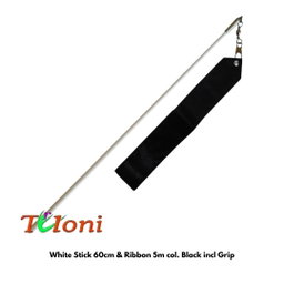TULONI |  White Stick 60cm & Ribbon 5m / 6m 