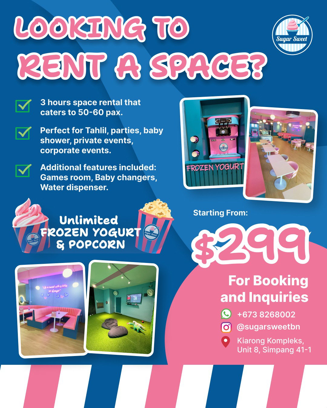 Rent the space_0