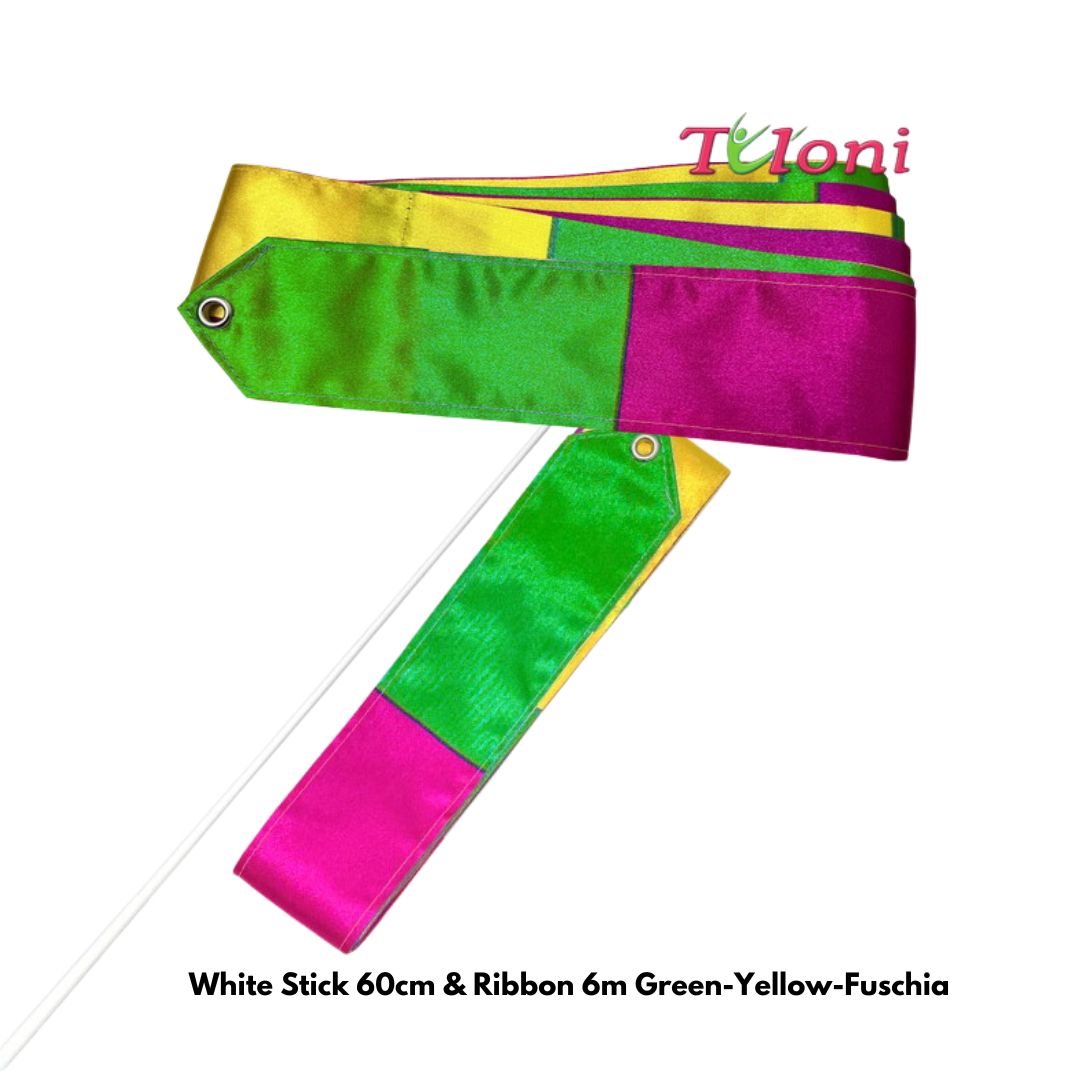 TULONI |  White Stick 60cm & Ribbon 5m / 6m _8