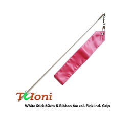 TULONI |  White Stick 60cm & Ribbon 5m / 6m 