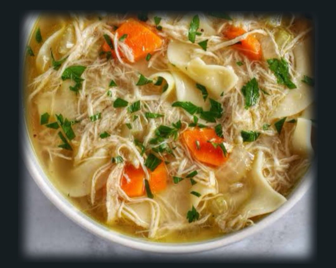Rustic Chicken & Vegetable Noodle Soup 1Kg1L Tub_0