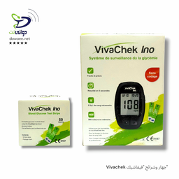 Vivachek جهاز + شرائح السكر فيفاشيك