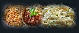 Week 1. Pasta 3 Pack All Time Frozen Meals 3 x 500g Portions. 