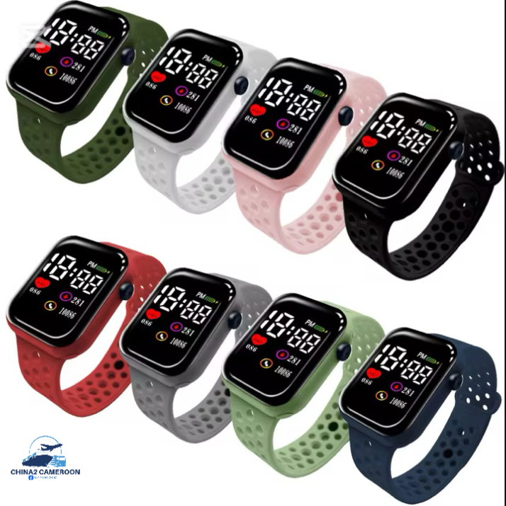 Electric watch led digital