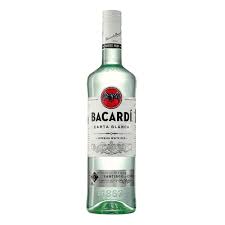 Bacardi White Rum 1lt