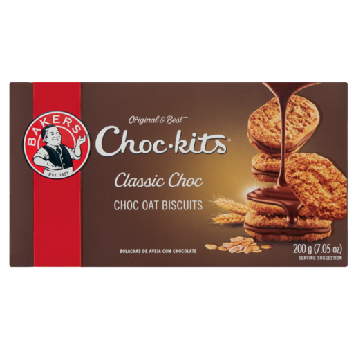 Bakers Bisc. Chockits Classic Choc. 200gr_0