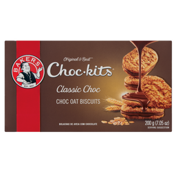 Bakers Bisc. Chockits Classic Choc. 200gr
