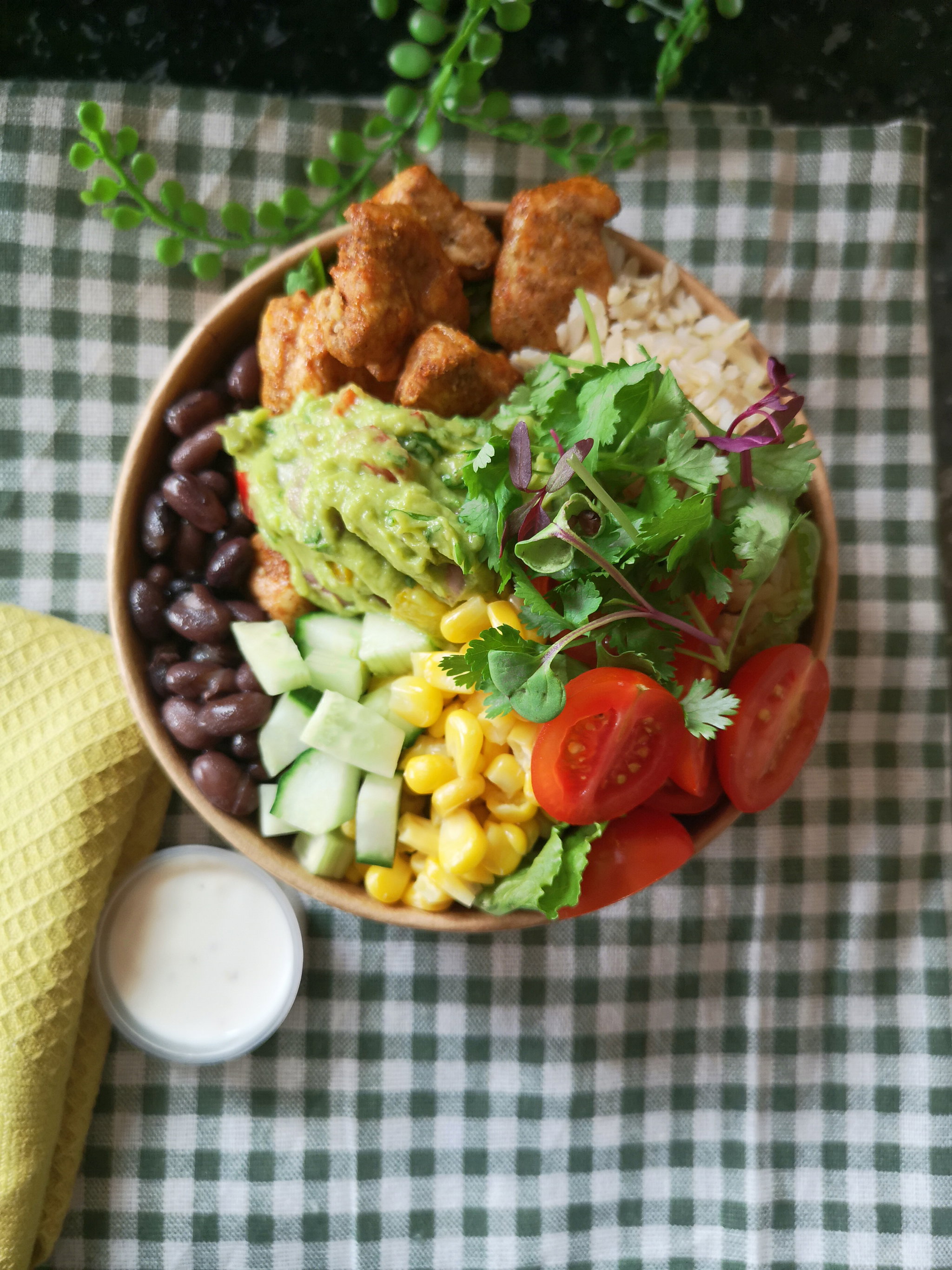Spicy Chicken Burrito Bowl. _0