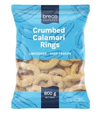 Breco Seafoods Calamari Squid Rings 400gr