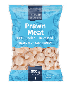 Breco Seafoods Prawn Meat Bl.Peel. 60/80 800gr
