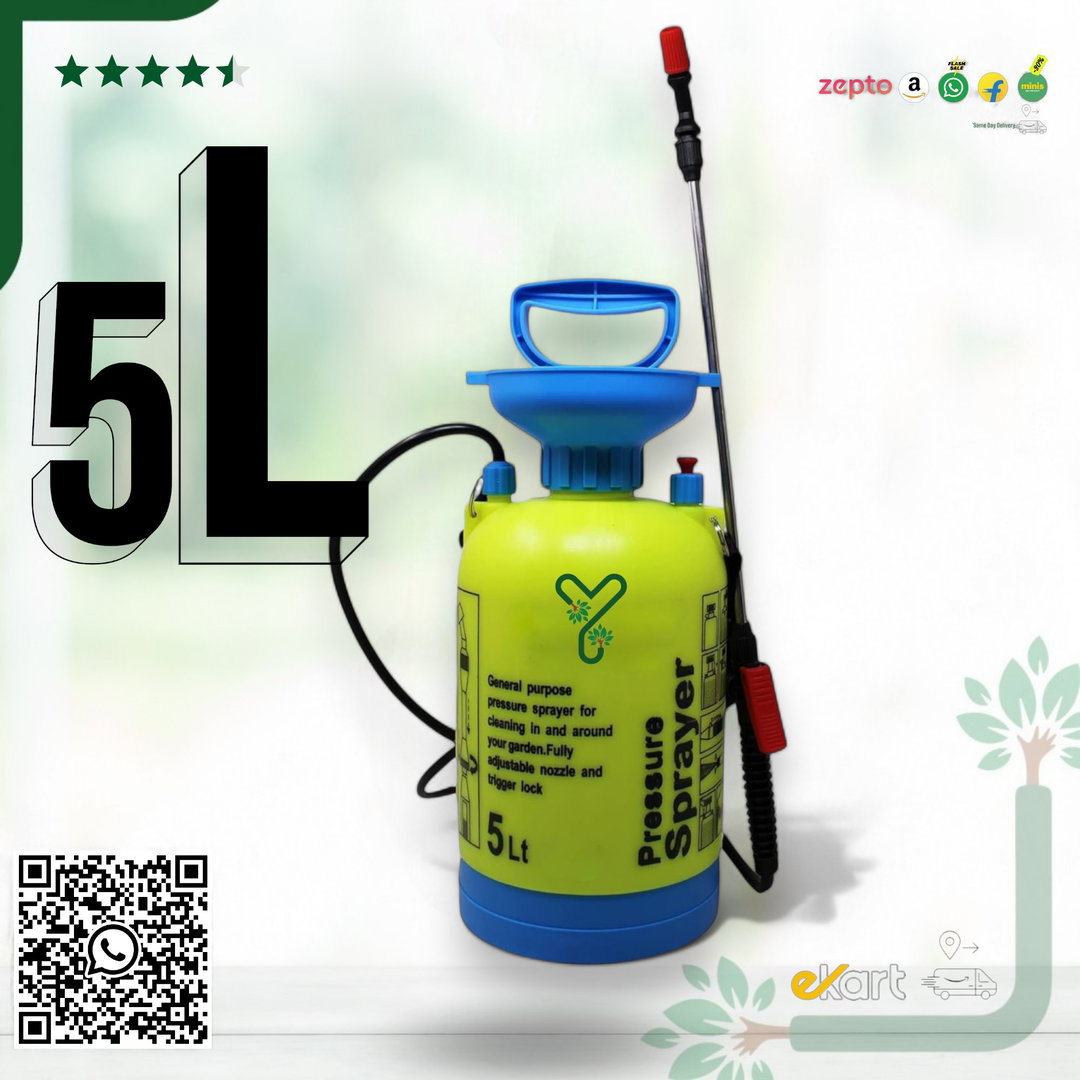 5 Liter Garden Pressure Pump Sprayers for Home Garden and Farm
