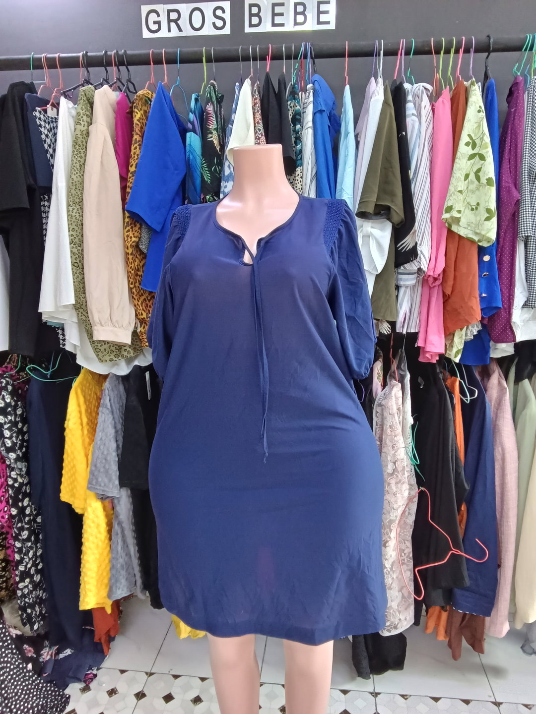 Mini Dark Blue Gown (46/48)