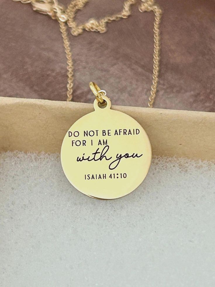 Bible Verse Necklace