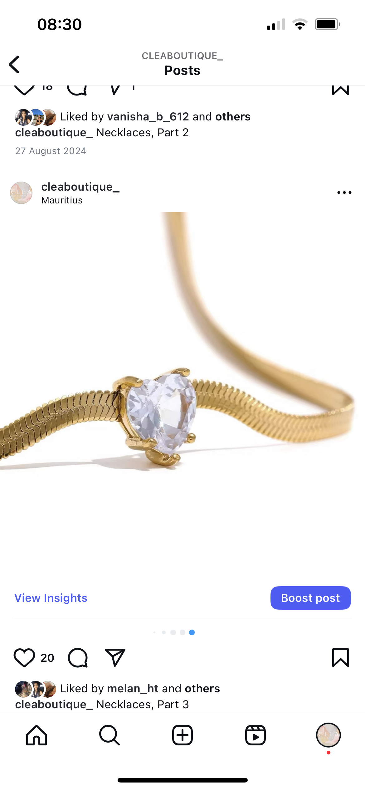Samanta necklace