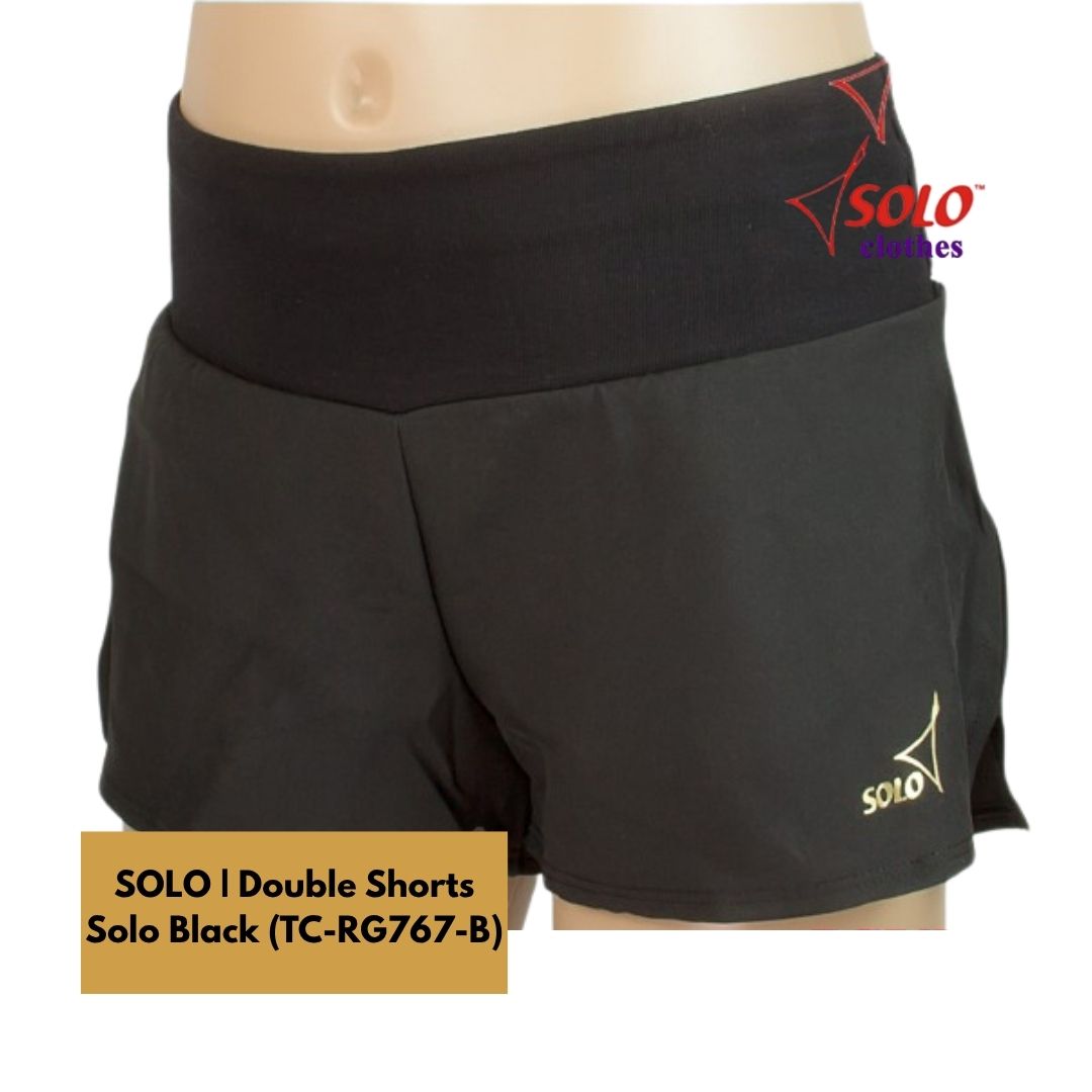 SOLO |  Double Shorts Solo Black_6
