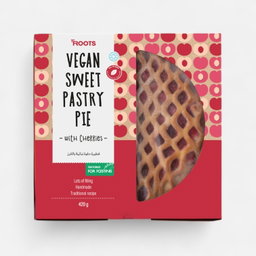 Roots Vegan Sweet Pastry Pie with Cherries Frozen 420g