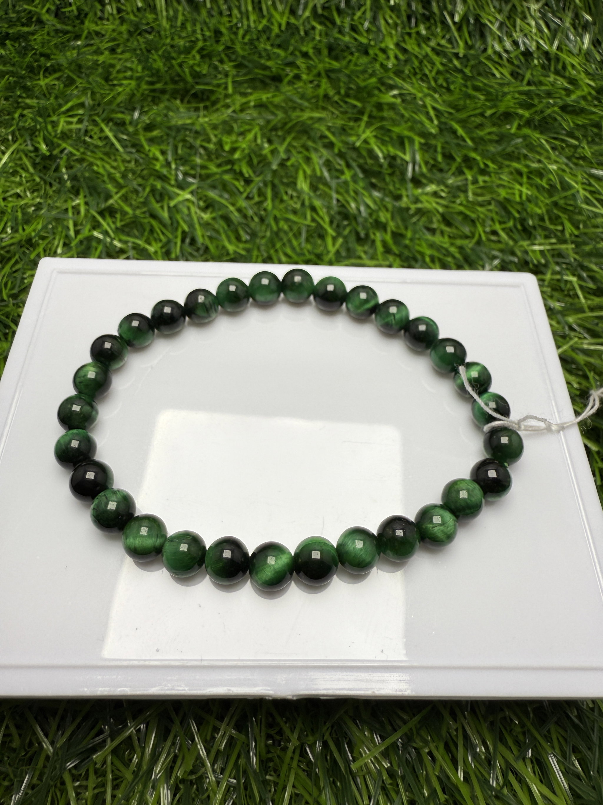 Natural GreenTiger eye Bracelet_1