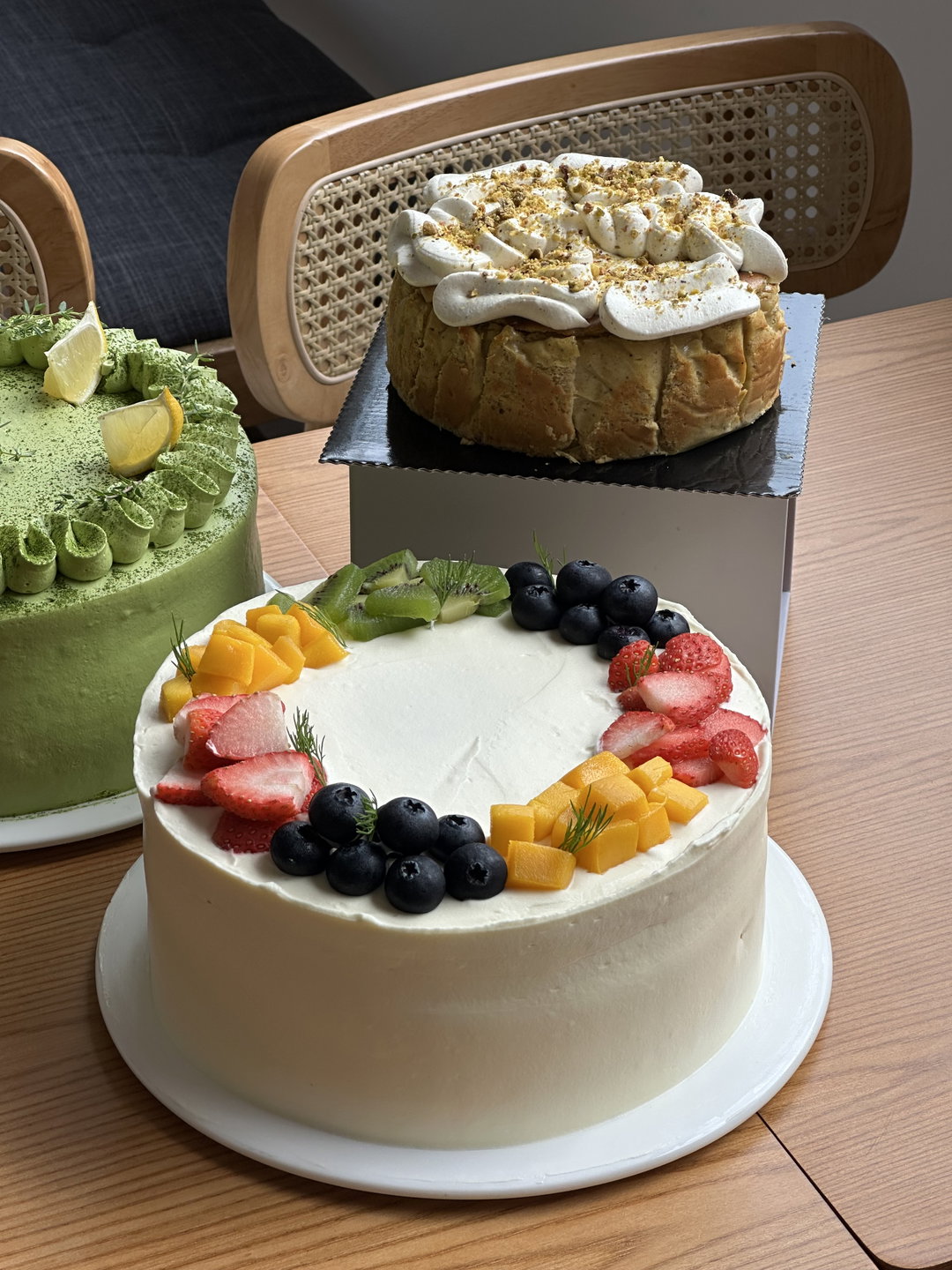 Pandan Fruit Cake (Father's Day ver.)