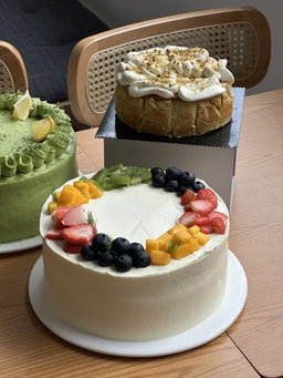 Pandan Fruit Cake (Father's Day ver.)