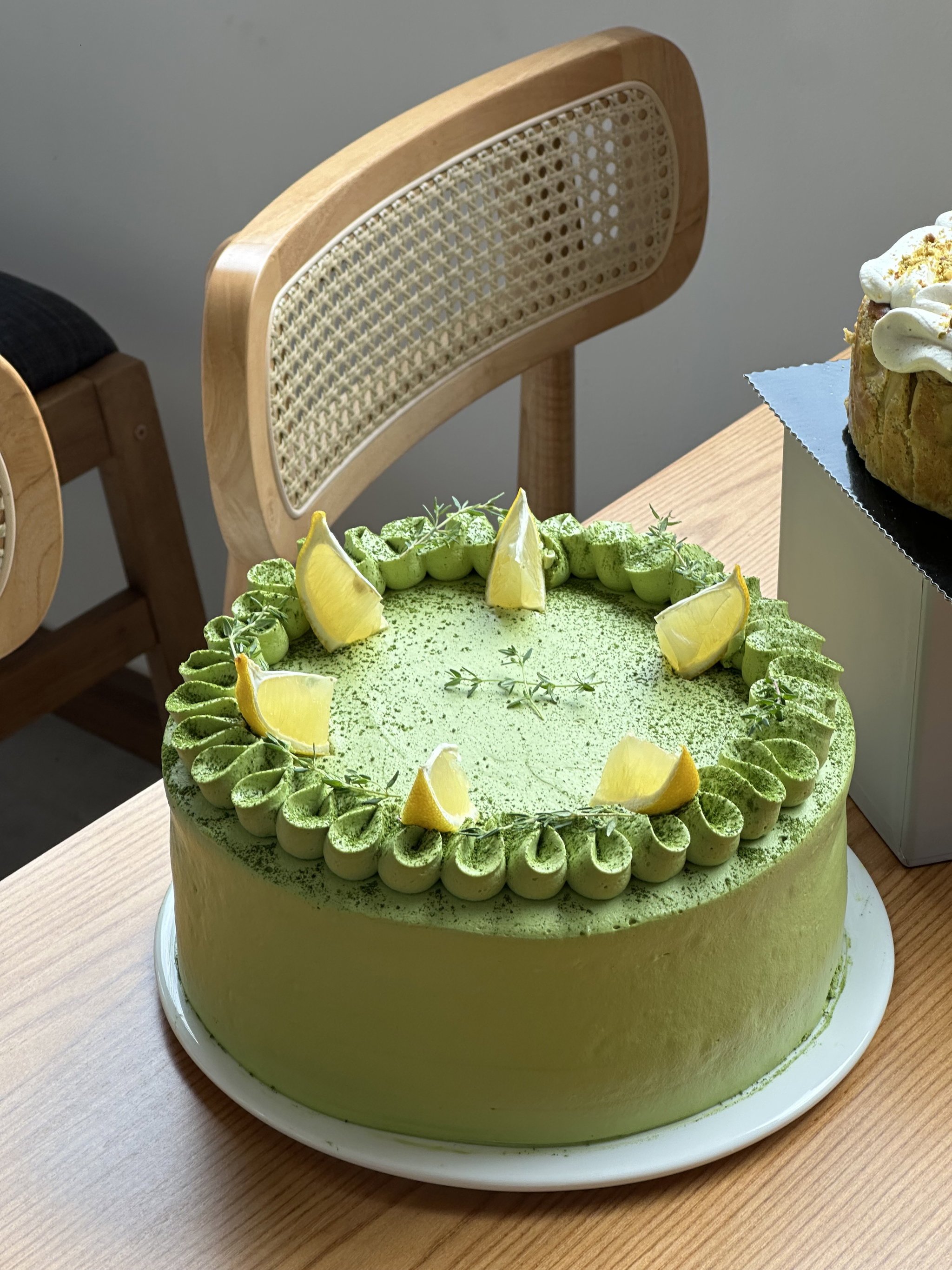 Matcha Lemon Pudding Cake (Father's Day ver.)_0