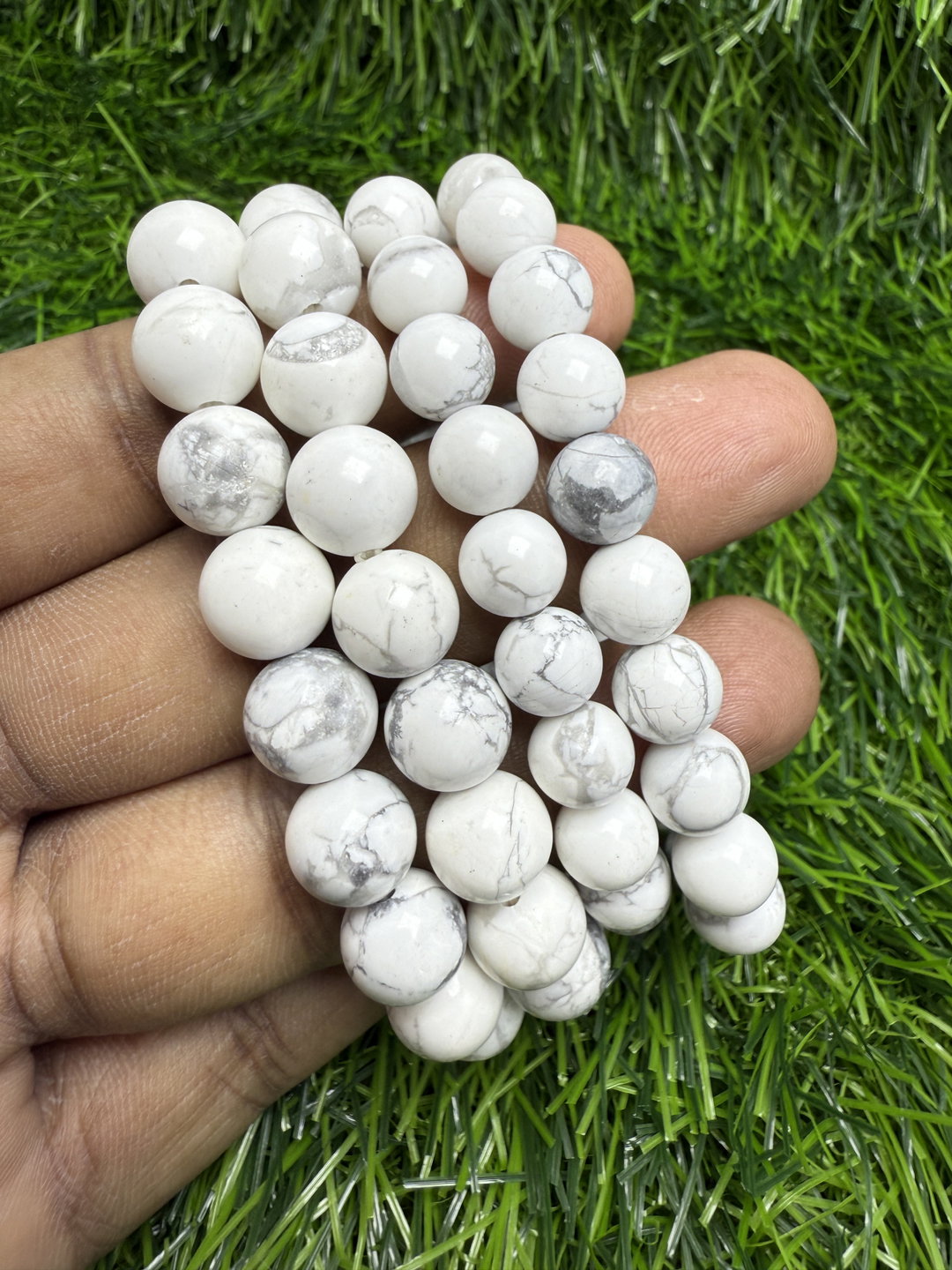 Natural Howlite Bracelet 