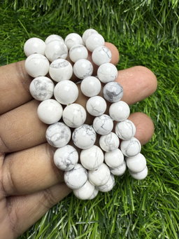 Natural Howlite Bracelet 