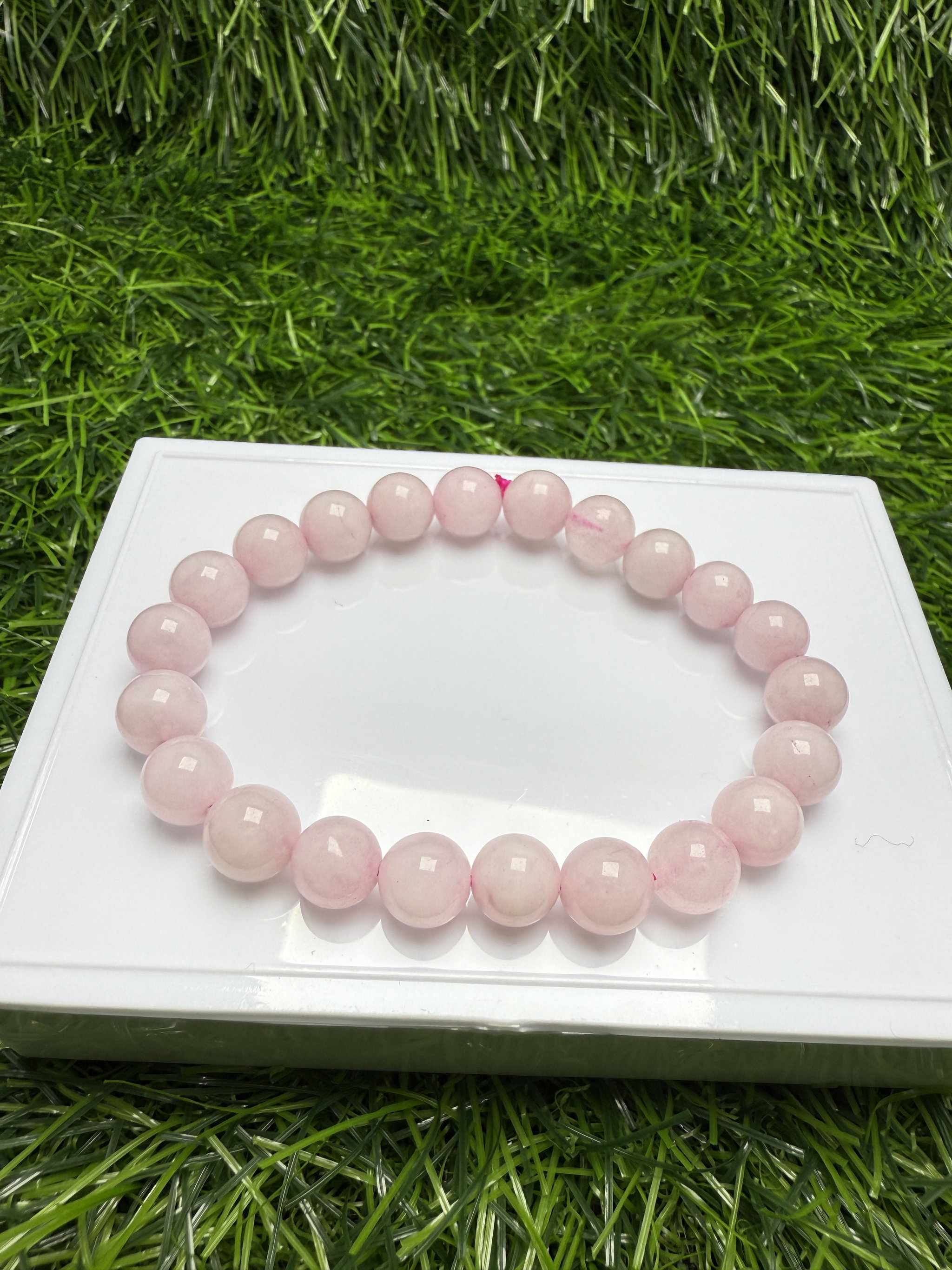 Natural Rose quartz Bracelet _2