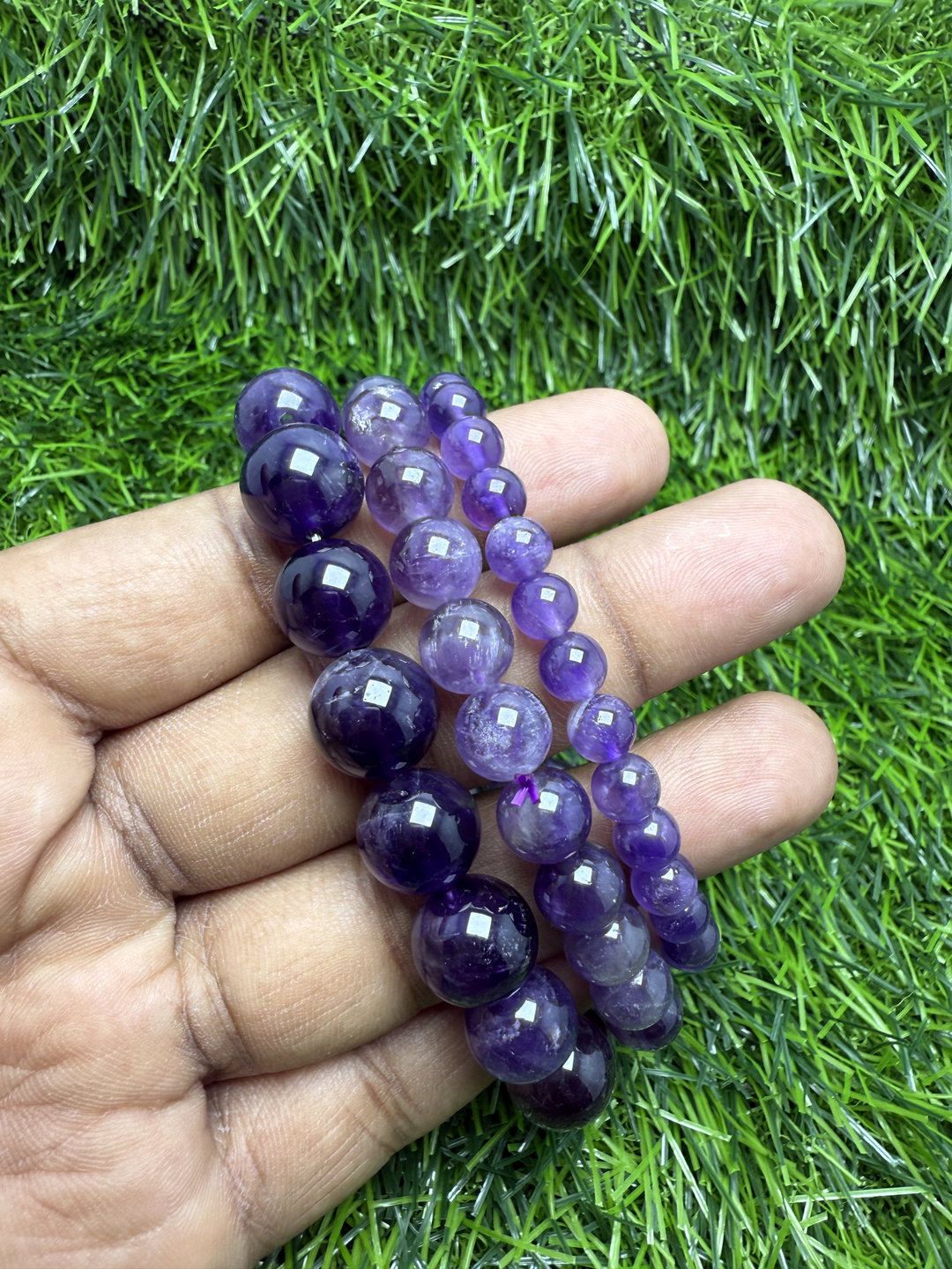 Natural Amethyst Bracelet