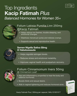 Kacip Fatimah Plus, capsules (Women only)
