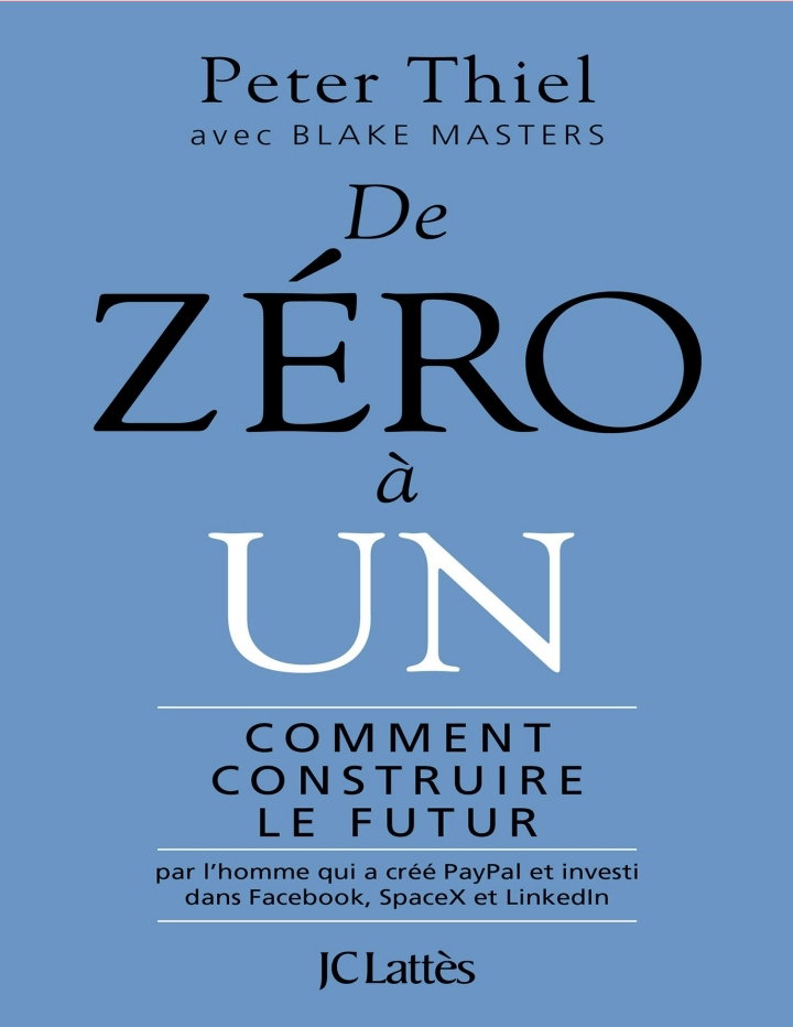 De Zéro à Un_0
