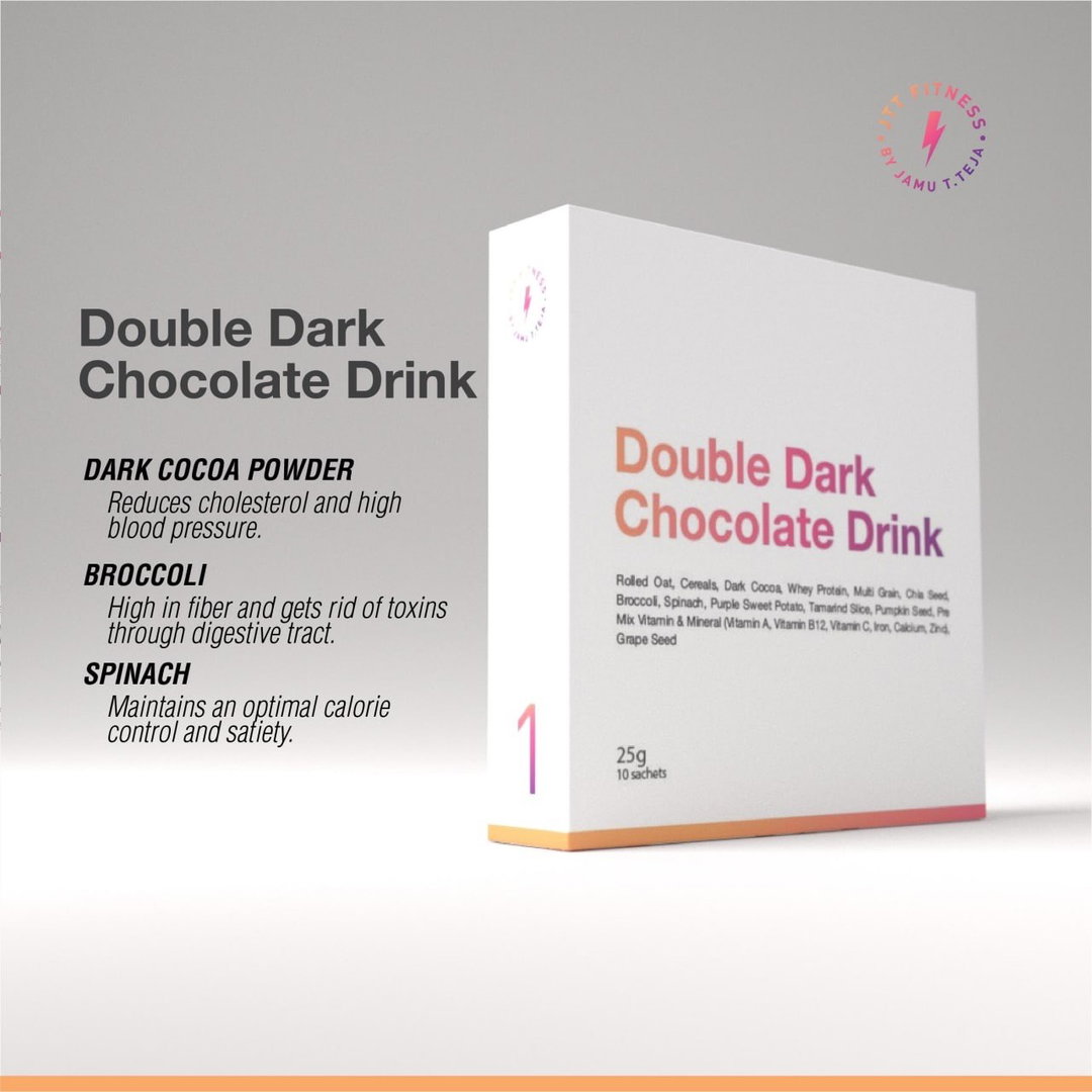 Double Dark Chocolate Drink (Meal Replacement), 10s 